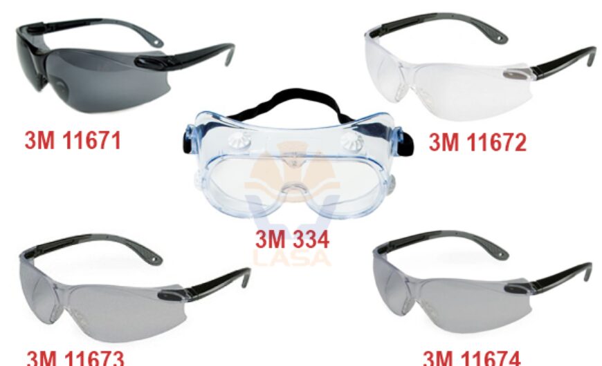 Kính bảo hộ 3M thiết bị bảo vệ toàn diện cho đôi mắt