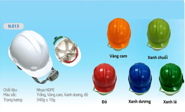 Nón bảo hộ Bảo Bình N013 - Hình ảnh 8