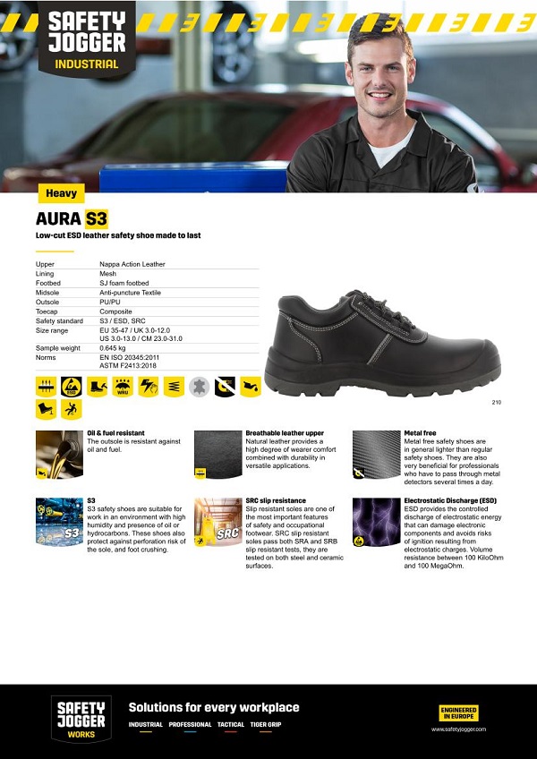 giày jogger aura s3