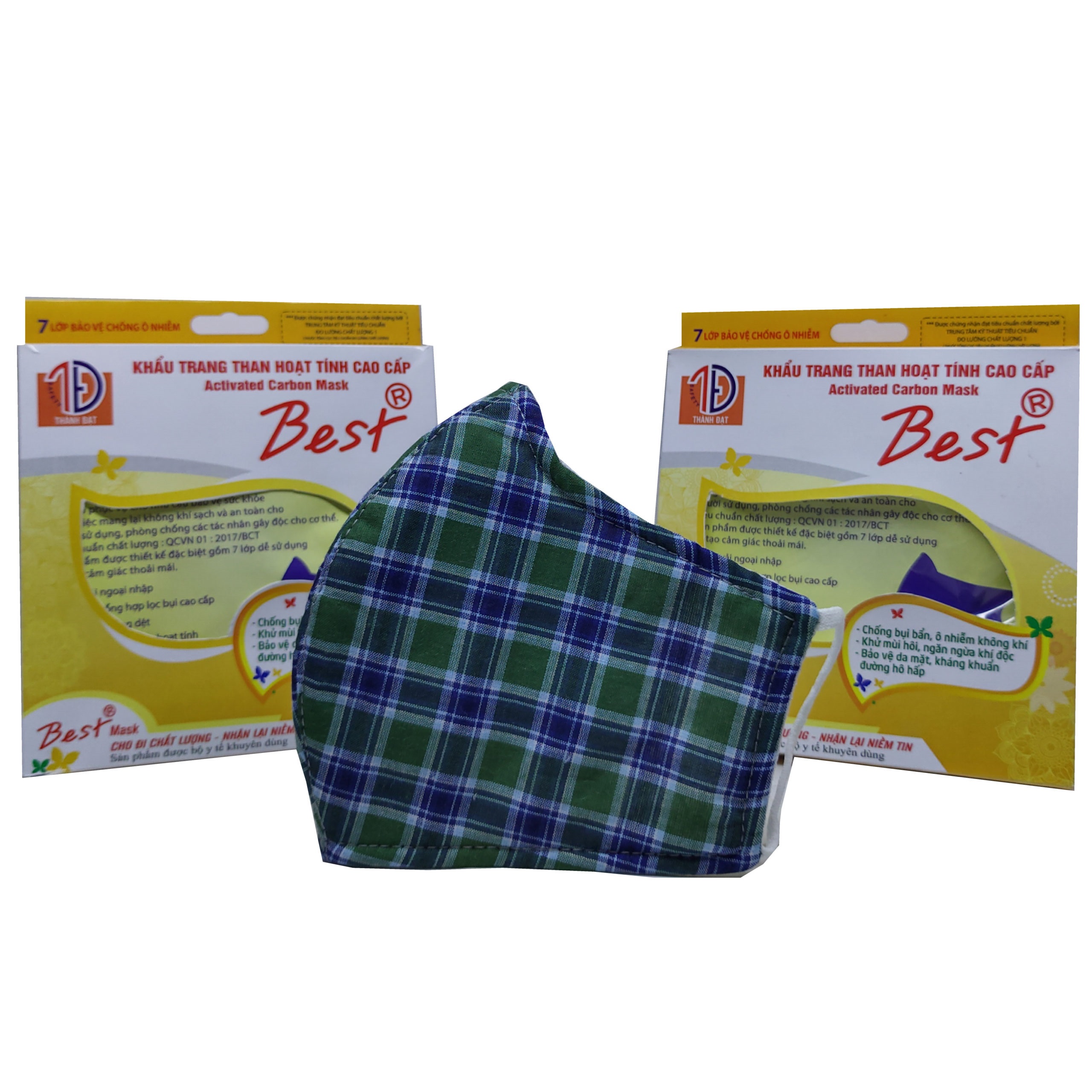 khẩu trang than hoạt tính Best đeo tai
