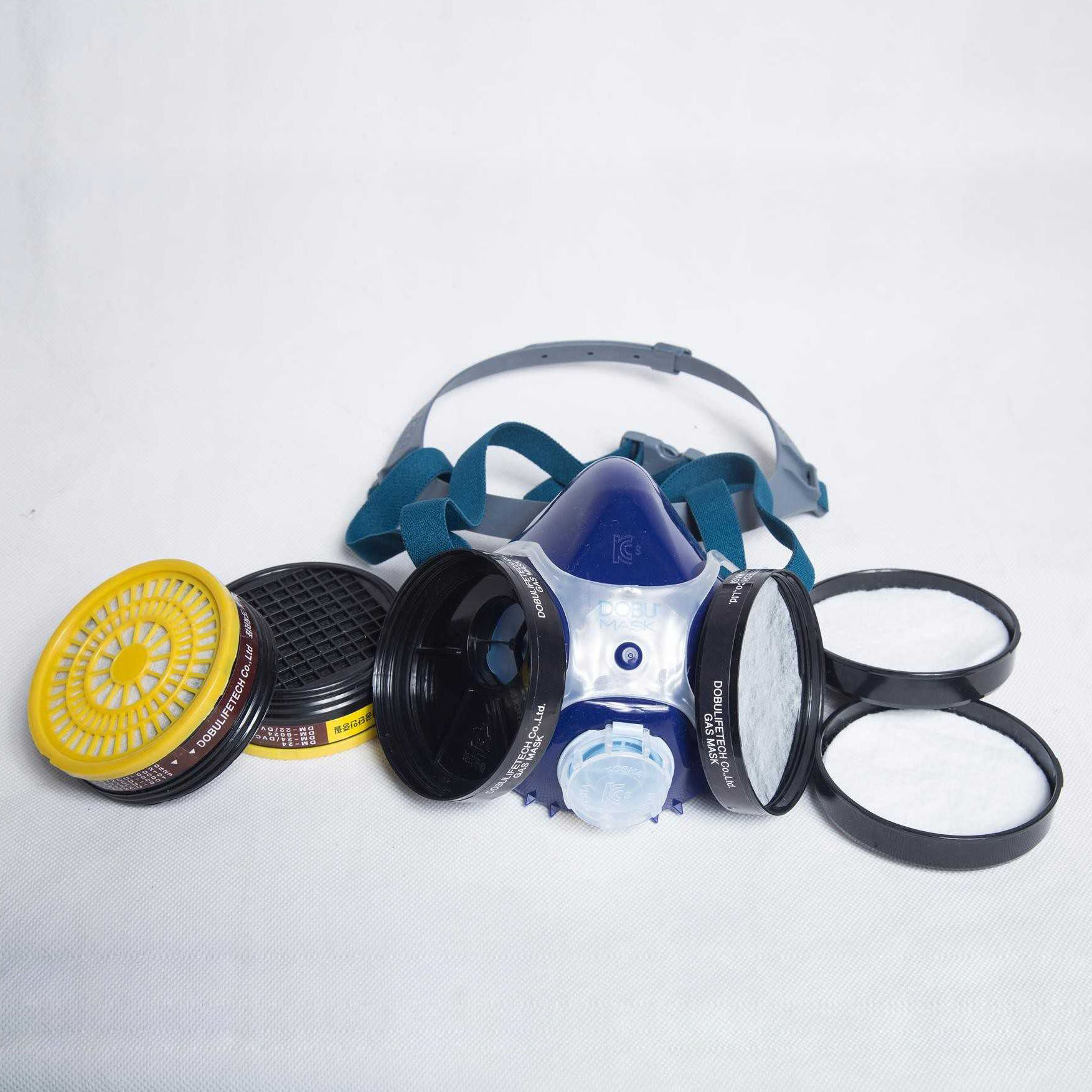Mặt nạ lọc độc 2 phin lọc Dobu DM-8024
