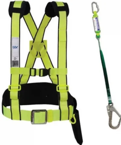 Dây an toàn bán thân COV AL 1 móc nhôm dây nhún