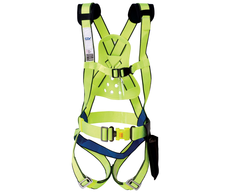 Dây an toàn toàn thân COV AL B 1 móc nhôm dây nhún (có đai bụng)