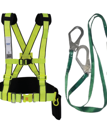 Dây an toàn bán thân COV AL 2 móc sắt thường