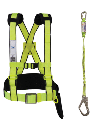 Dây an toàn bán thân COV ST 1 móc nhôm dây nhún