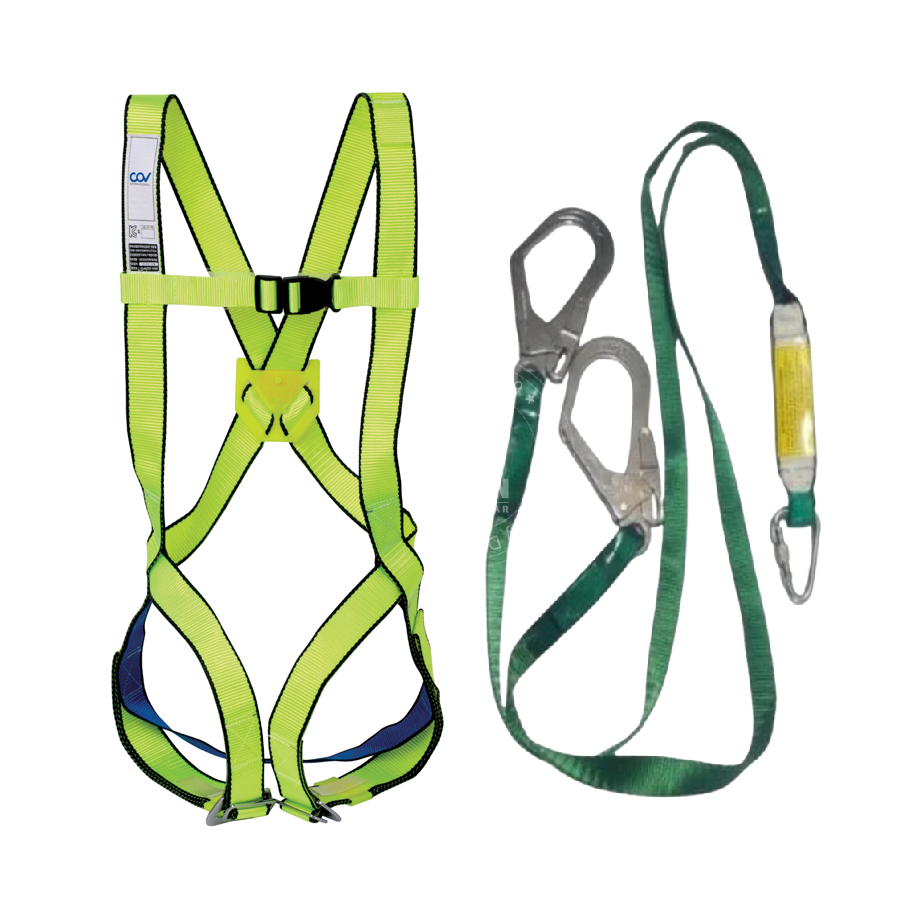 Dây an toàn toàn thân COV ST A 2 móc nhôm thường (không có đai bụng)